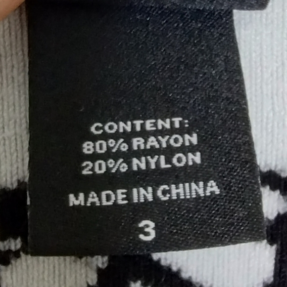 Torrid x Rebel Wilson Black White Spellout Sweater Size 3X - Picture 5 of 7